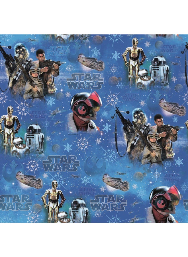 Hallmark Disney Star Wars Gift Roll Wrap (4 m) - Image 1